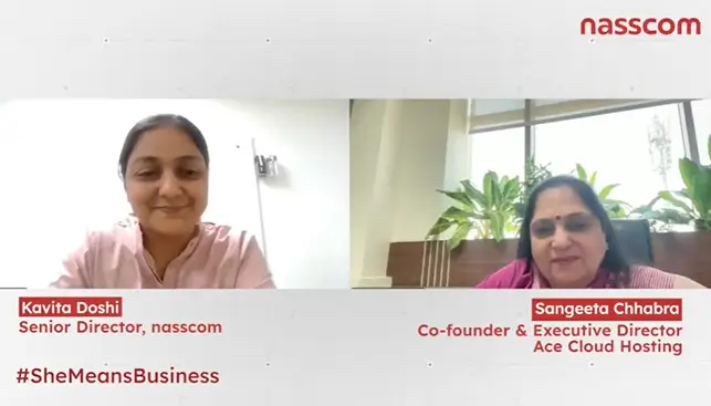 NASSCOM #SheMeansBusiness: Dr. Sangeeta Chhabra on leading India’s tech shift